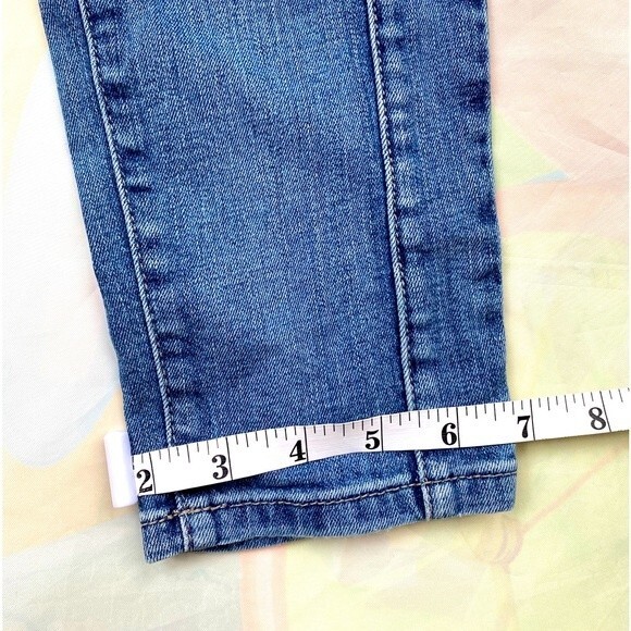 NYDJ Women Petite Blue Jeans Size 4P Cotton Lift Tuck Technology skinny Legging - Picture 8 of 11